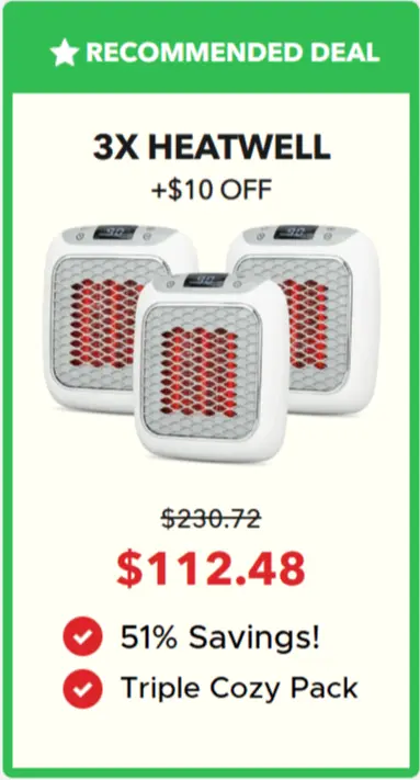 HeatWell Heater price 